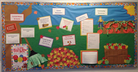Fall Themed Classroom Management Bulletin Board Idea