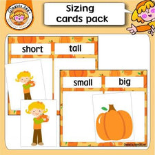 Fall Size Sorting Activity