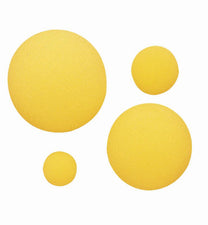 Foam Ball, 4" Uncoated Yellow