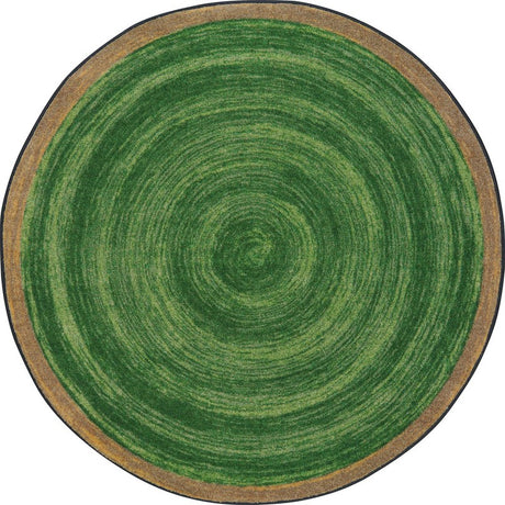Feeling Natural™ Pine Classroom Carpet, 5'4" Round