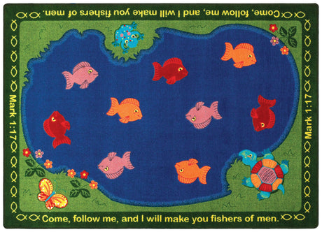 Fishers of Men© Sunday School Rug, 7'8" x 10'9" Rectangle