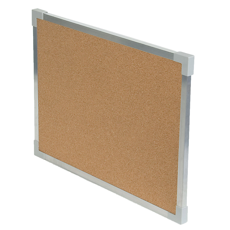Flipside Aluminum Framed Cork Board, 18" x 24"