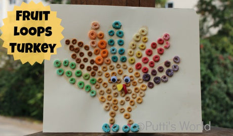 Fruit Loop Turkey Craft!