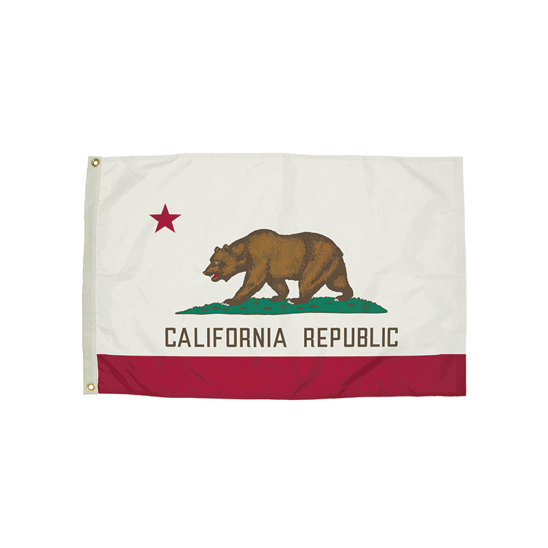 Durawavez Nylon California State Flag, 3' x 5'