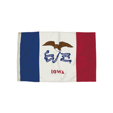 Durawavez Nylon Iowa State Flag, 3' x 5'