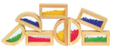 Rainbow Blocks Crystal Bead