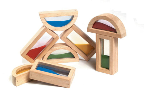 Rainbow Blocks Sand