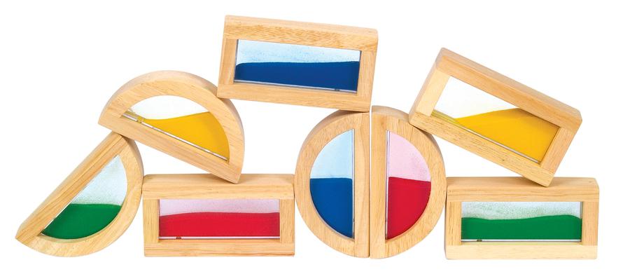 Rainbow Blocks Sand