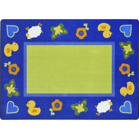Green Space™ Classroom Carpet, 5'4" x 7'8" Rectangle