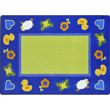 Green Space™ Classroom Carpet, 3'10" x 5'4" Rectangle