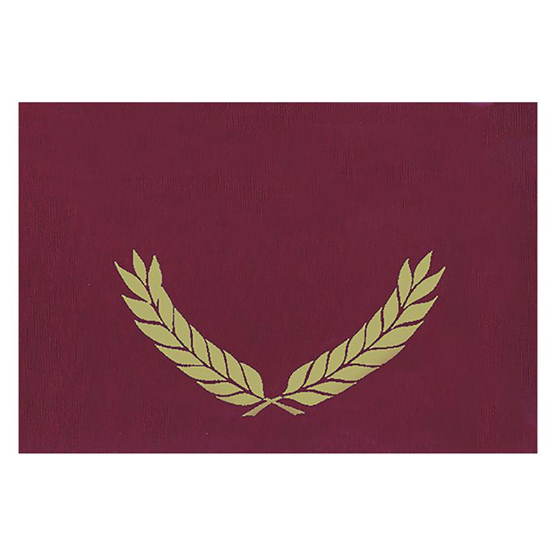 Maroon Certificate Folders, Gold Foil Stamped (30 Pack)