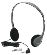 Personal Stereo Mono Headphones Foam Ear Cushions Without Volume Control