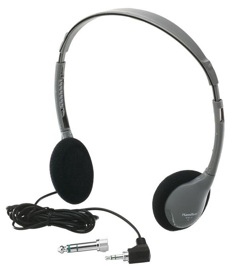 Personal Stereo Mono Headphones Foam Ear Cushions Without Volume Control