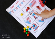 Don't Eat Sam! - Fun Printable Game for July 4th!