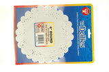 Round Paper Lace Doilies, 6" White