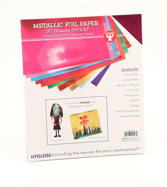 Metallic Foil Paper - 8.5" x 10"