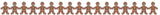 Gingerbread Men Bulletin Board Border