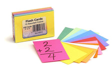 Flash Cards, Set of 100, 2" x 3"