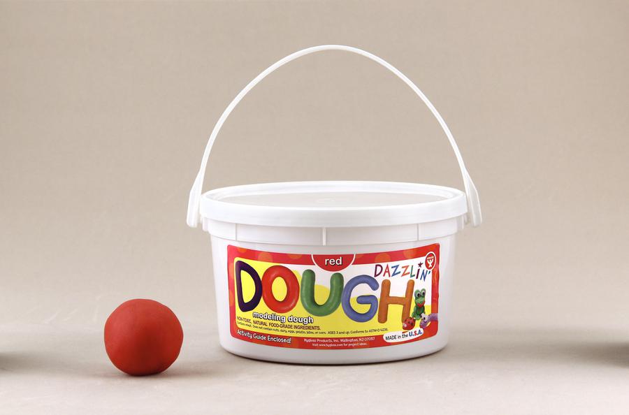 Scented Dazzlin' Dough - Red, 3 lbs.