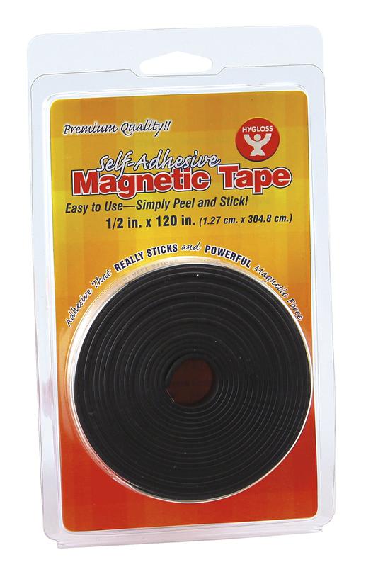 Hygloss Self-Adhesive Magnetic Tape