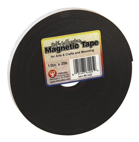 Magnetic Strips, .5" x 25'