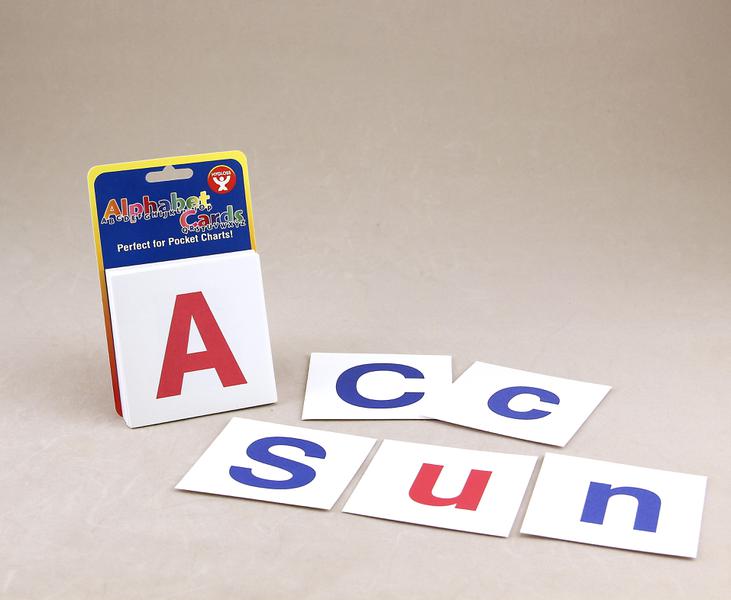 Alphabet Flash Cards, Uppercase & Lowercase