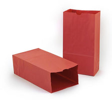 Gusseted Bags - 6# Red