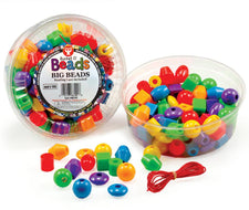 Big Beads, Assorted Shapes & Colors
