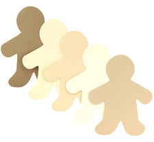 Culturally Diverse Family Cut-Outs, Big Kid