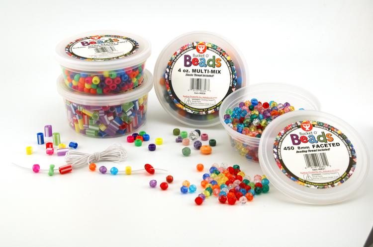 Bucket O` Beads, 450 Faceted