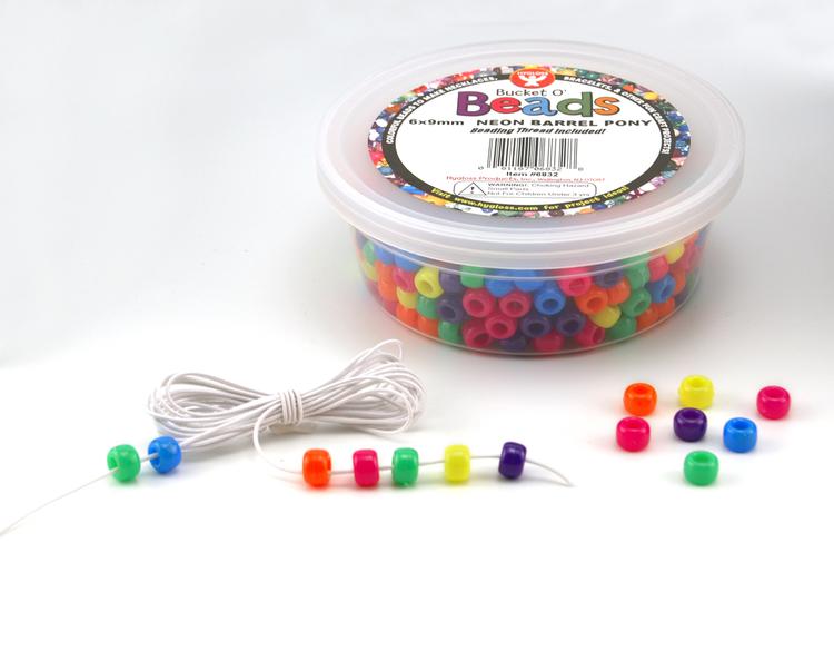 Bucket O` Beads, 375 Neon Barrel
