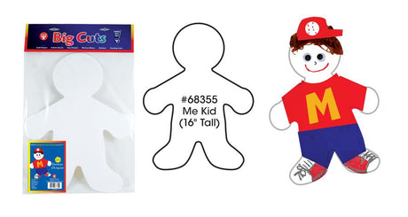 Big Cut-Outs, 16" Me Kid