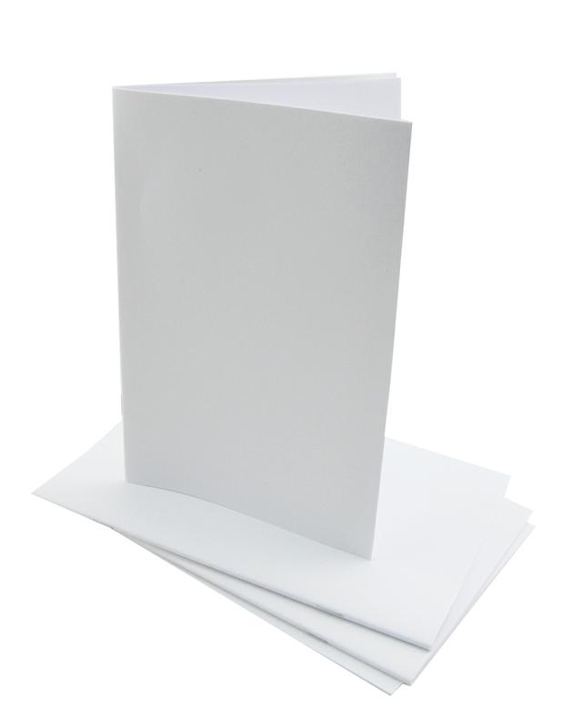 Hygloss Blank Books: White, 5.5 x 8.5, 32 Pages, 10 Books