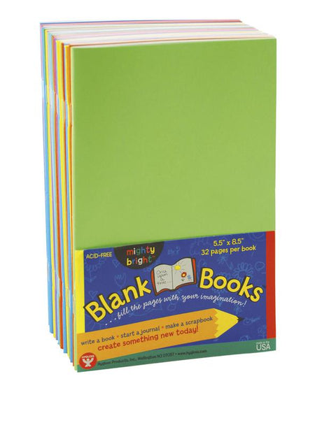 Softcover Blank Books, Set of 20, Assorted Colors