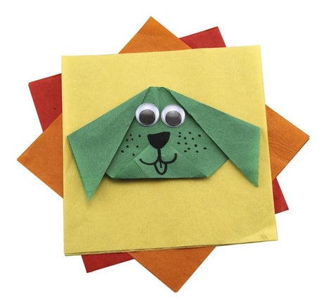 5" Tissue Paper Squares, Primary
