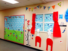 "Soaring To Great Things!" Dr. Seuss Decor for B2S