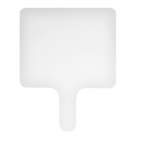Two-Sided Rectangular Dry Erase Graphing Paddles, Class Pack of 12 (Paddles Only)