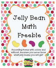 Jelly Bean Math FREEbies for Easter