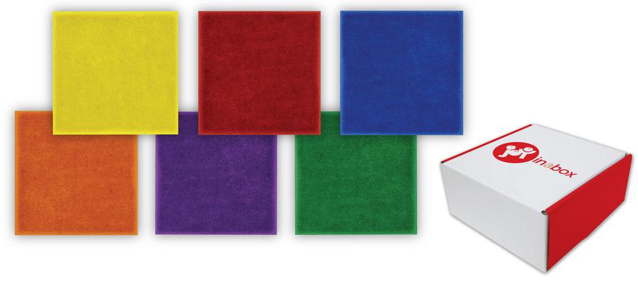Joy In A Box® 24 Classroom Carpet Square Set