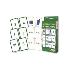 Subtraction Flash Cards 