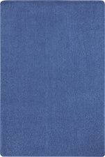 Just Kidding™ Cobalt Blue Classroom Rug, 12' x 8' Rectangle