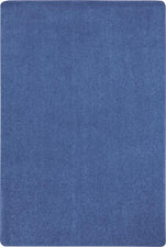 Just Kidding™ Cobalt Blue Classroom Rug, 6' Square