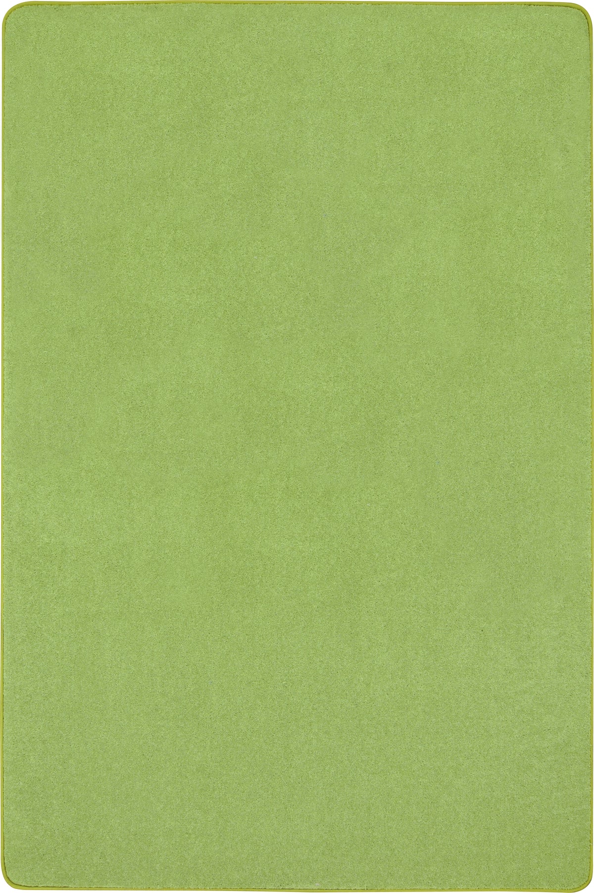 Just Kidding™ Lime Green Classroom Rug, 12' x 8' Rectangle