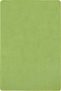 Just Kidding™ Lime Green Classroom Rug, 12' x 8' Rectangle