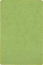 Just Kidding™ Lime Green Classroom Rug, 12' x 8' Rectangle