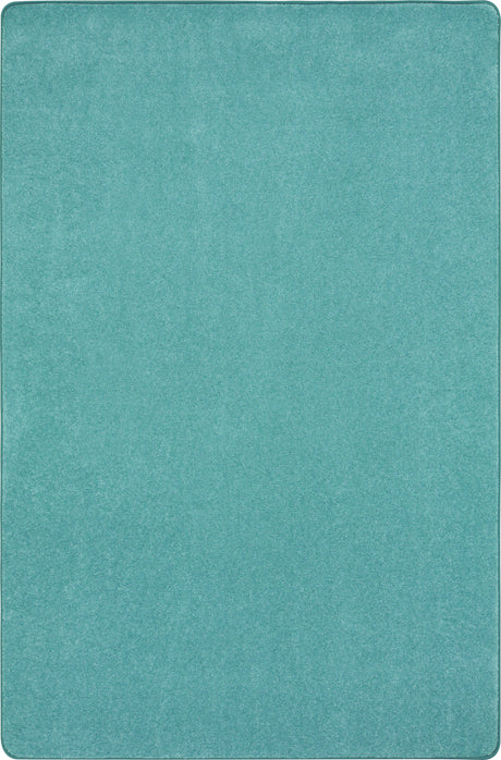 Just Kidding™ Seafoam Classroom Rug, 12' x 8' Rectangle