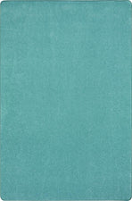 Just Kidding™ Seafoam Classroom Rug, 12' x 6' Rectangle