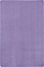 Just Kidding™ Very Violet Classroom Rug, 6' Square