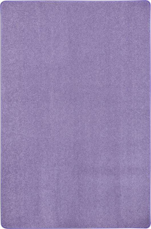 Just Kidding™ Very Violet Classroom Rug, 12' x 6' Rectangle
