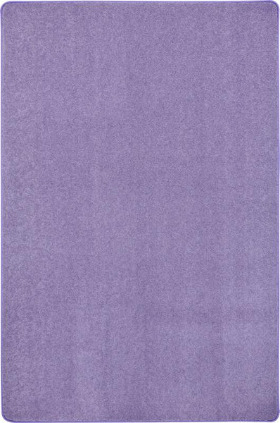 Joy Carpets Just Kidding™ Very Violet Classroom Rug, 12' x 6' Rectangle ...
